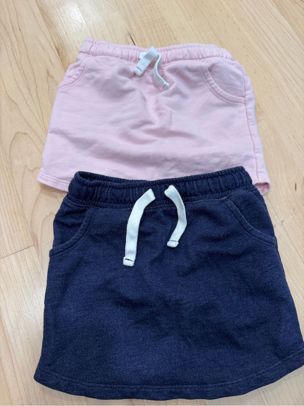 Old Navy Pink and Navy Girls Skirt Pack
